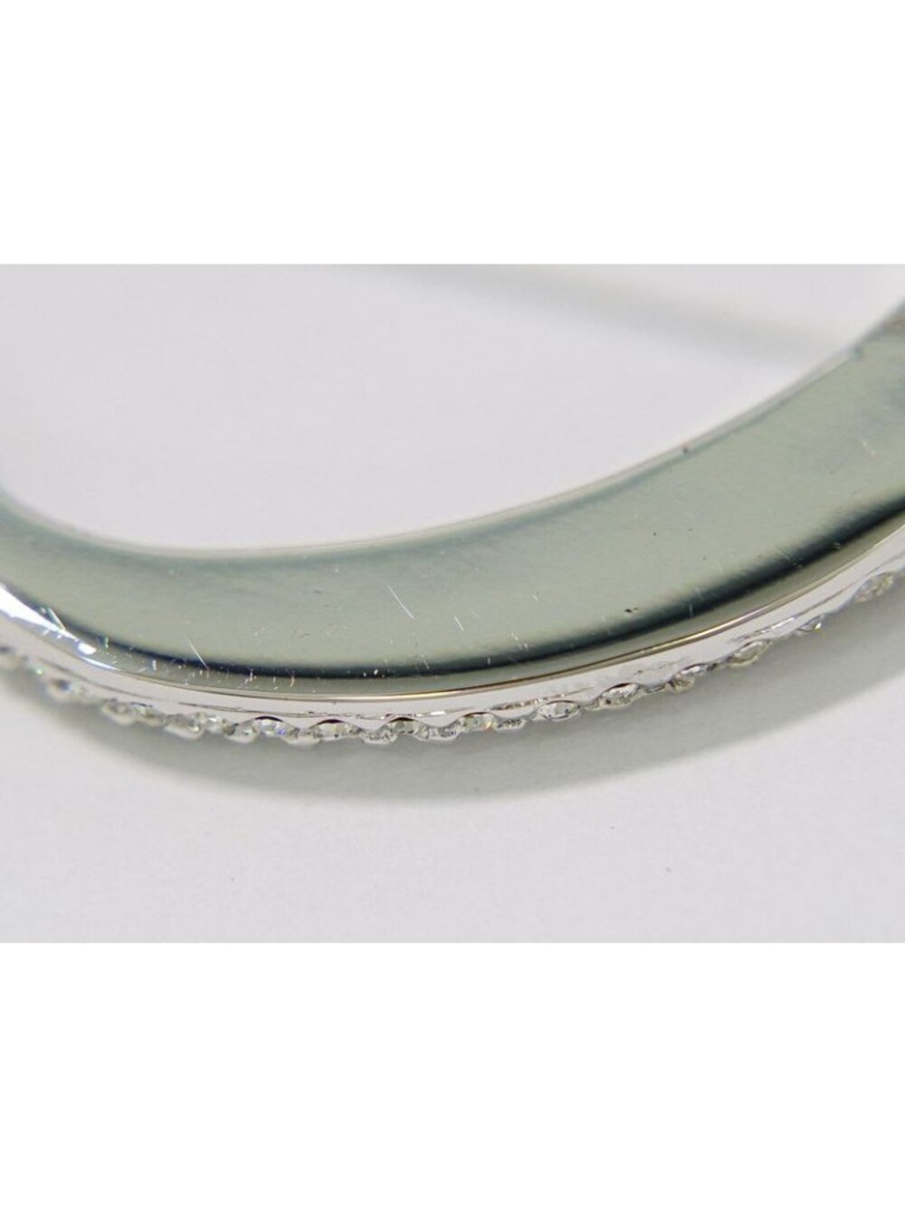 Dior Dlogo Line Stone Brooch Metal Silver - Picture 5 of 9